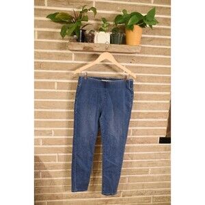 Soft Surroundings Ultimate Denim Pull On Skinny Jeans Womens Stretch Jegging M